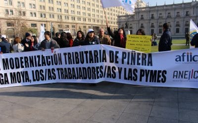 Contundente Paro Nacional en defensa de la equidad tributaria, en defensa del SII y sus funcionarios/as