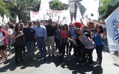 ANEIICH se hizo presente en el Paro Activo del jueves 8 de noviembre