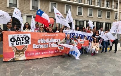 Trabajadores del SII de Maipú y Melipilla envían saludo a trabajadores de Antofagasta