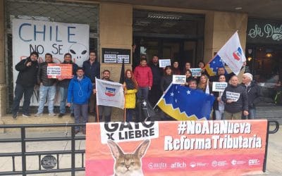 ANEIICH se hace presente en jornada de movilización a lo largo del país y exige salida del Director Barraza