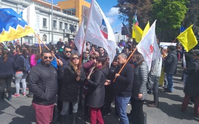 ANEIICH mantuvo masiva presencia en quinta semana de movilizaciones nacionales