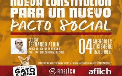 ANEIICH organiza conversatorio sobre nueva constitución con el abogado Fernando Atria