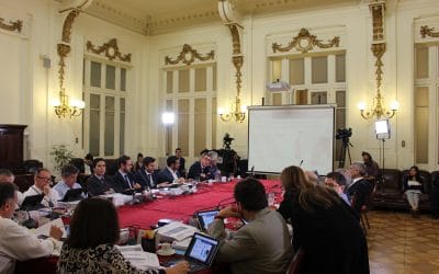 Asociaciones de funcionarios del SII realizan exposición conjunta en la Comisión de Hacienda del Senado