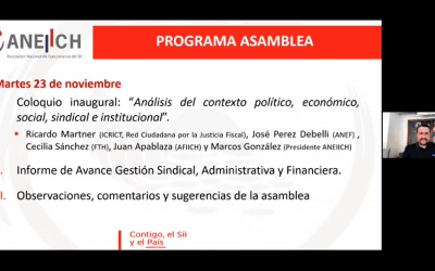 Revive el coloquio inaugural y el informe de gestión Aneiich 2021