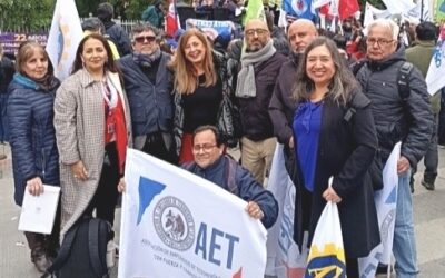 ANEIICH se moviliza en rechazo al proyecto de “Reconstrucción Nacional” en el Congreso Nacional