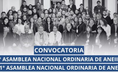 Convocatoria Asamblea Nacional Ordinaria ANEIICH – ANEII 2026