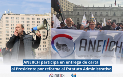 ANEIICH participa en entrega de carta al Presidente de la República por reforma al Estatuto Administrativo