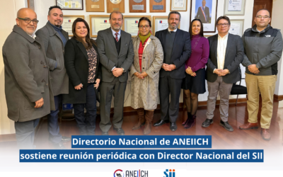 ANEIICH Nacional aborda con Director SII, materias prioritarias para las y los funcionarios